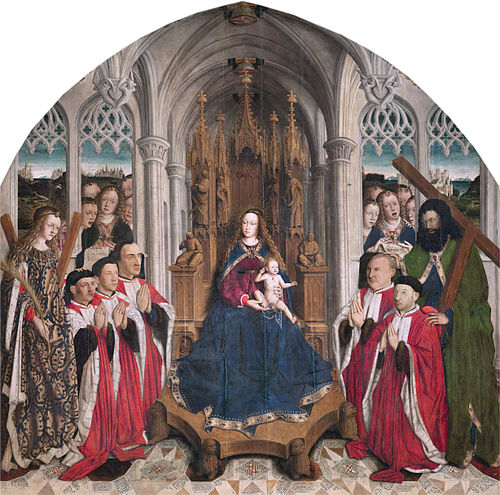 Vierge des Conseillers, 1445, Lluís Dalmau