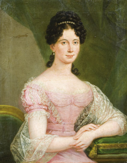 Female Portrait, 1820, Johann Daniel Donat