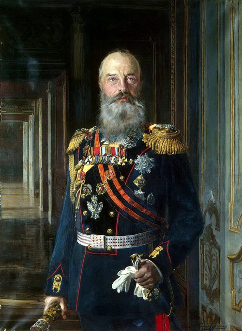 Portrait of Grand Duke Mikhail Nikolayevich, 1913, Ernst von Liphart