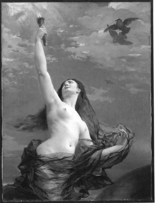Die Nacht, 1884, Ernst von Liphart