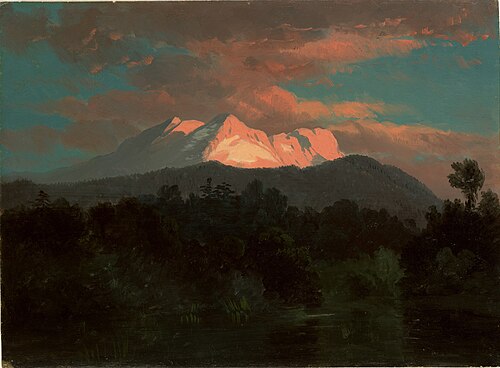 Mountain Range, 1850, James McDougal Hart