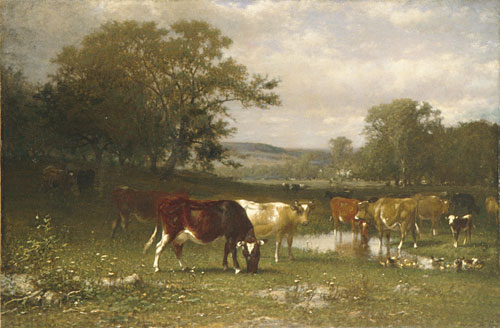 From Shifting Shade, 1887, James McDougal Hart