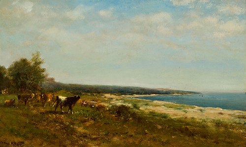 Cattle along the Waterside, 1850, James McDougal Hart