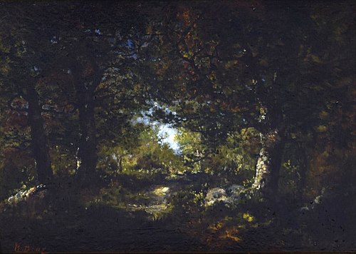 Vista, 1845, Narcisse Díaz de la Peña