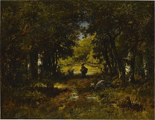 Chemin Marécageux, , Narcisse Díaz de la Peña