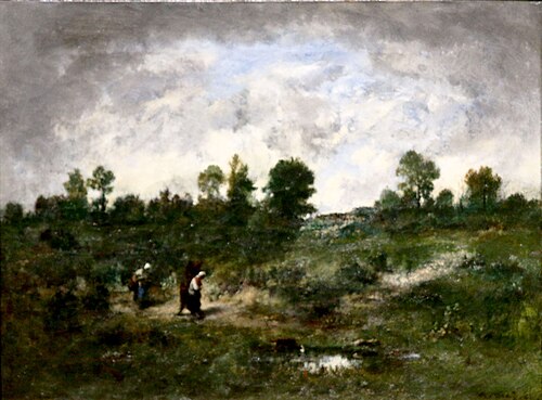 Les hautes plaines, 1862, Narcisse Díaz de la Peña