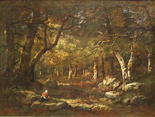 Sous-bois, 1854, Narcisse Díaz de la Peña