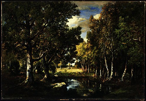 Paysage, 1857, Narcisse Díaz de la Peña