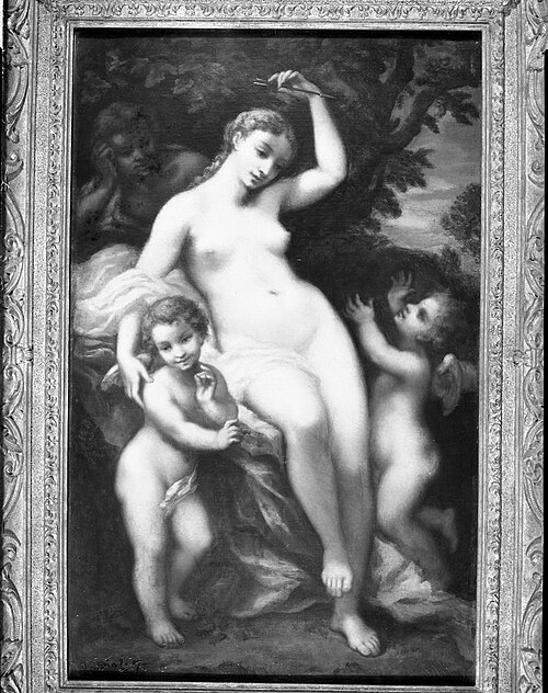 Venus Disarming Cupid, 1857, Narcisse Díaz de la Peña
