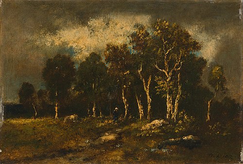 Paysage, 1867, Narcisse Díaz de la Peña