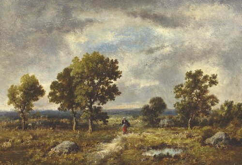 Bois de Fontainebleau, , Narcisse Díaz de la Peña