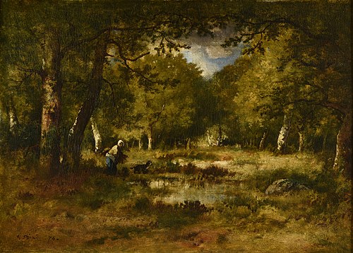 Sous-bois, 1874, Narcisse Virgilio Díaz