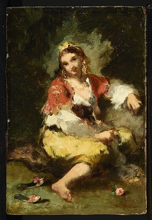 Femme orientale, , Narcisse Virgilio Díaz