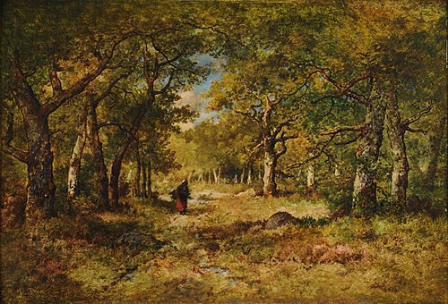 Forêt de Fontainebleau, 1874, Narcisse Virgilio Díaz