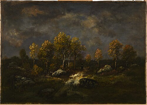 Ciel d'orage, 1867, Narcisse Virgilio Díaz