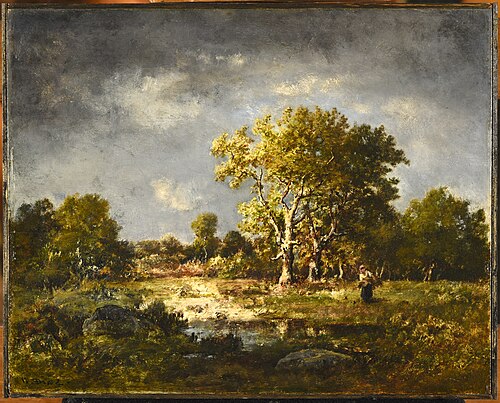 Une clairière, 1870, Narcisse Virgilio Díaz