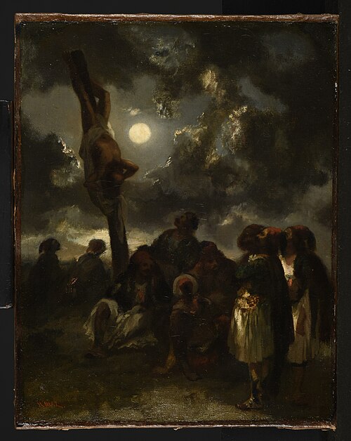 Supplice turc, 1840, Narcisse Virgilio Díaz