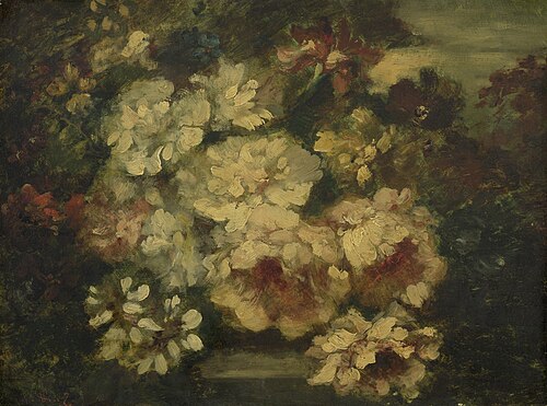 Peonies, 1849, Narcisse Díaz de la Peña
