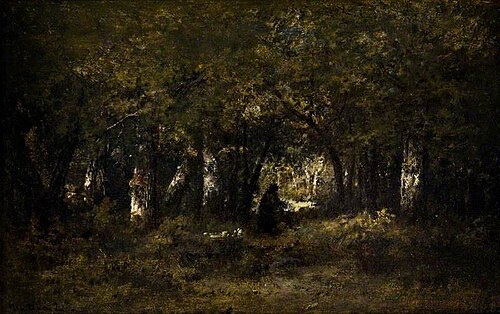 In the Forest, , Narcisse Virgilio Díaz