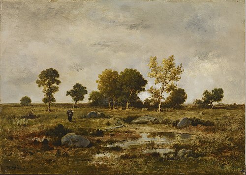 Effect of Autumn, Fontainebleau, 1870, Narcisse Virgilio Díaz