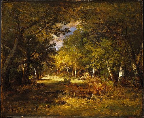 Forest Scene, 1850, Narcisse Virgilio Díaz