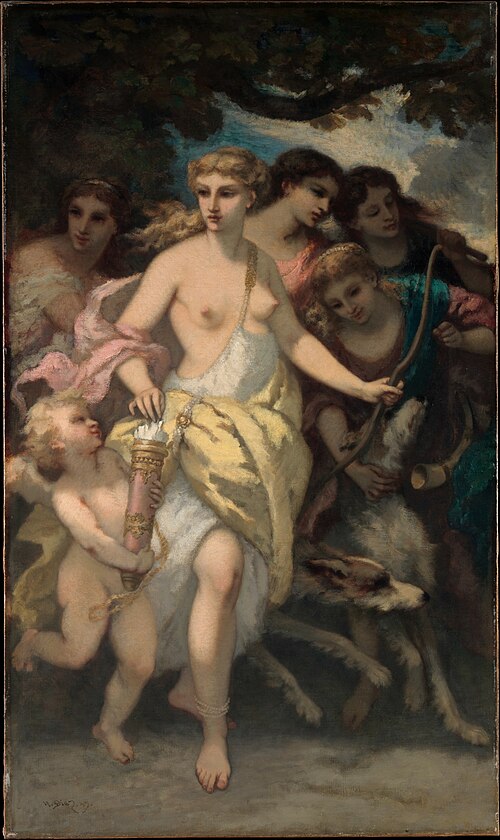 Diana, 1849, Narcisse Virgilio Díaz