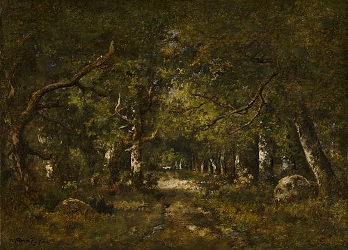 Forest Scene, 1874, Narcisse Virgilio Díaz