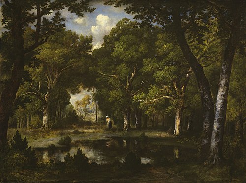 Pond in the Woods, 1862, Narcisse Virgilio Díaz