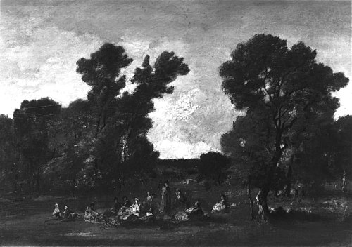 Landscape with Figures, 1870, Narcisse Virgilio Díaz