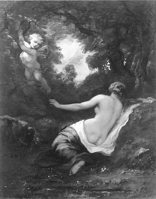 Venus and Cupid (I), 1847, Narcisse Virgilio Díaz