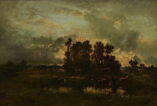 Wet Pasture, 1870, Narcisse Virgilio Díaz