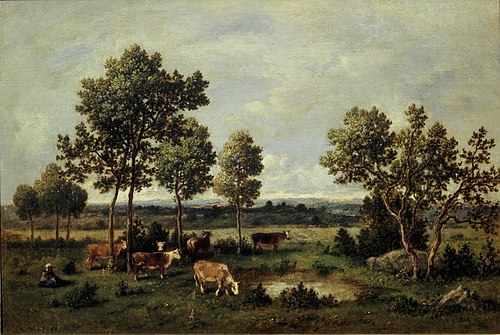 Pâturages, 1863, Narcisse Virgilio Díaz