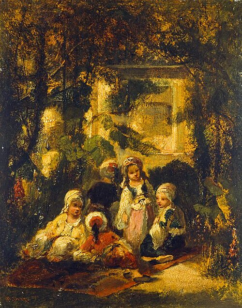 Turkish Children, 1847, Narcisse Virgilio Díaz