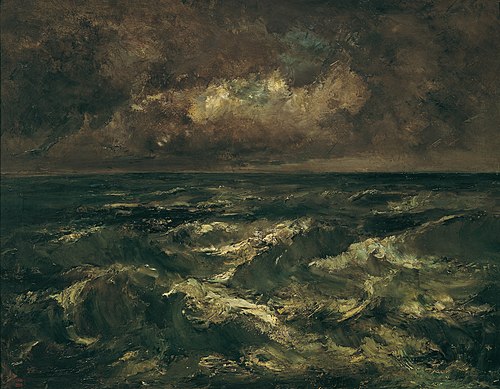 Stürmische See (Bewegte See), 1871, Narcisse Virgilio Díaz