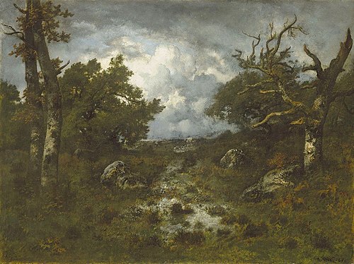 Lichtung im Wald von Fontainebleau, 1868, Narcisse Virgilio Díaz