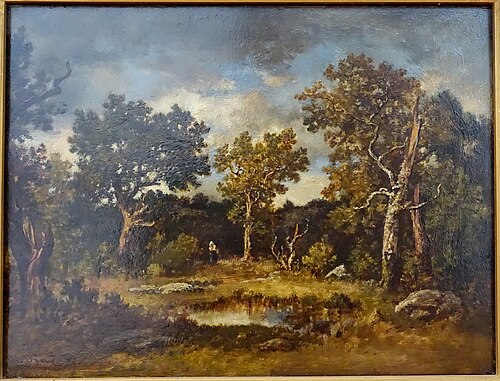 Paysage, 1871, Narcisse Díaz de la Peña