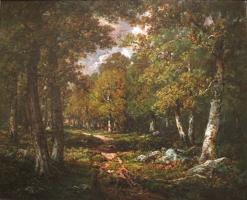 Clearing in the Woods, 1865, Narcisse Díaz de la Peña