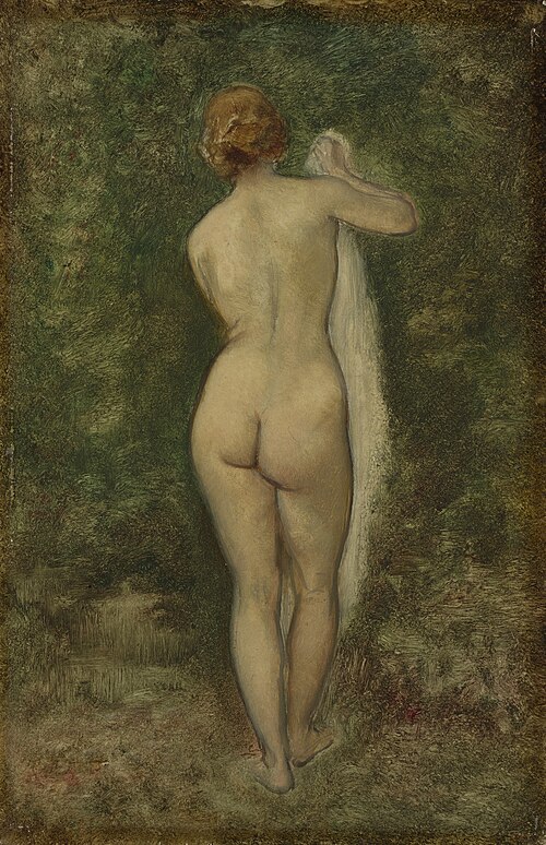 Woman at her bath, 1852, Narcisse Virgilio Díaz
