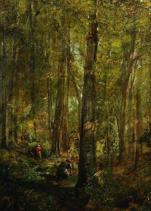A Wood Scene, , Narcisse Virgilio Díaz