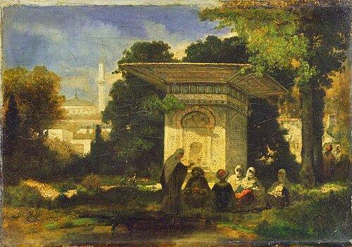 A Turkish Fountain, 1848, Narcisse Virgilio Díaz