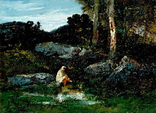 The Bather, , Narcisse Virgilio Díaz
