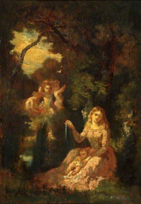 Le rêve, 1841, Narcisse Virgilio Díaz