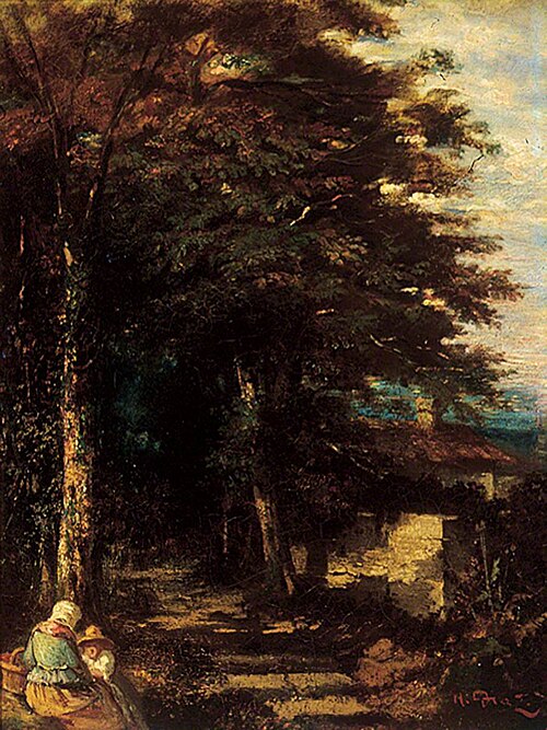Path through Trees, , Narcisse Virgilio Díaz