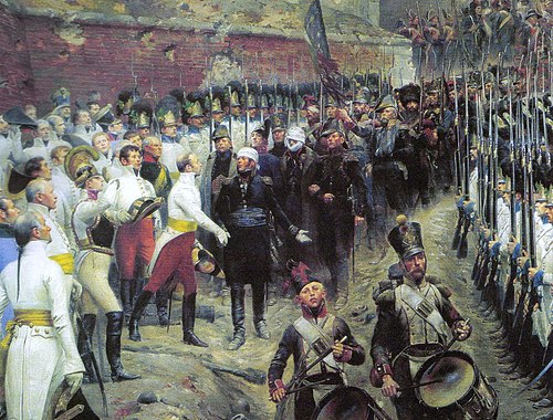 Sortie de la garnison de Huningue, 1912, Édouard Detaille