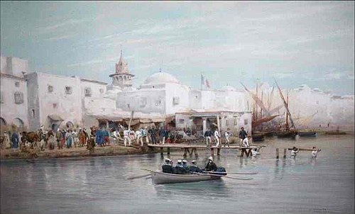Port de Bizerte, 1881, Édouard Detaille
