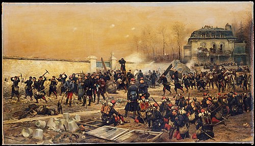 La Défense de Champigny, 1879, Édouard Detaille