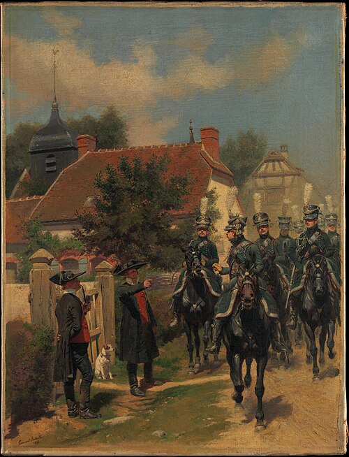 Gendarmes d'Ordonnance, 1894, Édouard Detaille