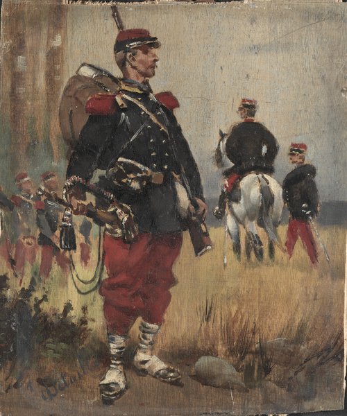 Soldiers, 1892, Édouard Detaille