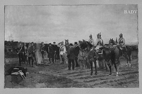 Les otages, souvenir de la campagne 1870-71, 1878, Édouard Detaille