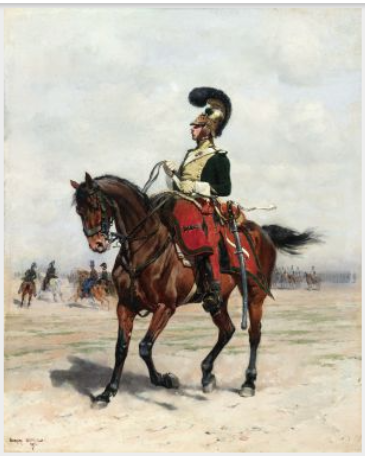 A Cavalry Officer, 1887, Édouard Detaille